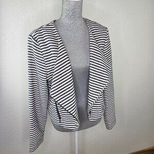 Tart Collections Chic Asymmetrical Stylish Blazer Size Large